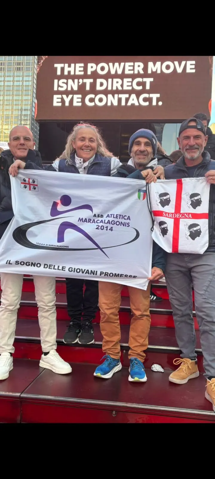 Da sinistra, Pusceddu, Mascia, Soldi e Serra