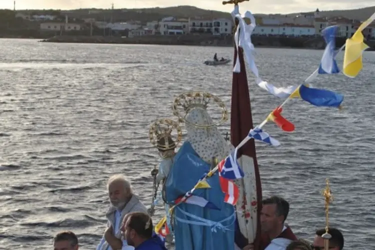 La statua della Madonna della Difesa a Stintino (foto concessa)