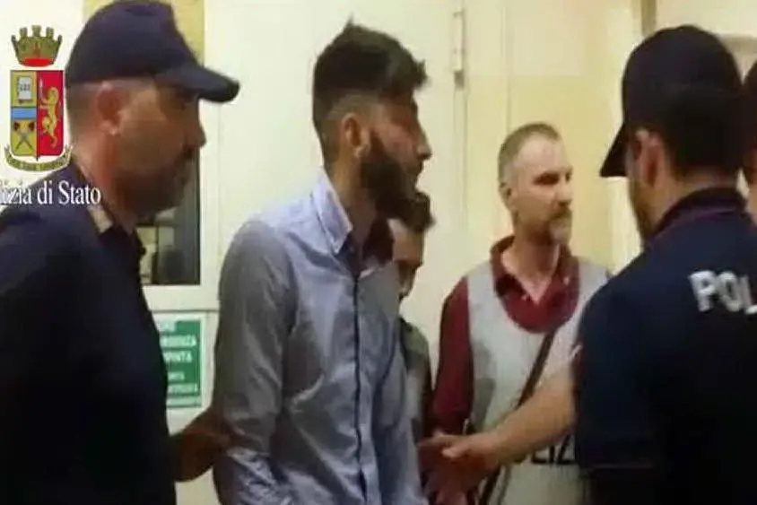 Il 20enne Seferovic Serif fermato dalla polizia
