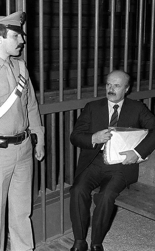 A un'udienza in tribunale nel 1981