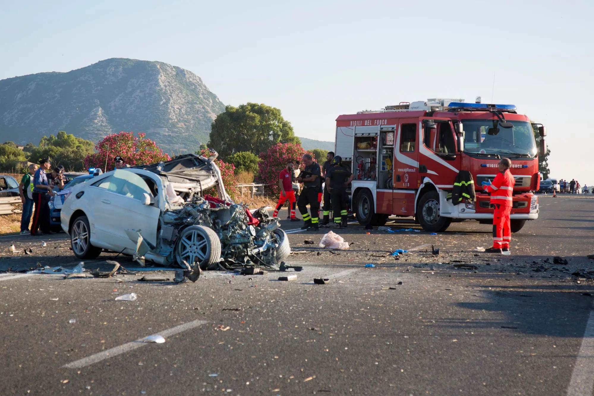 Incidente mortale nel Sud Sardegna