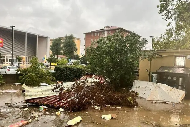Killer bad weather in Tuscany (Ansa)