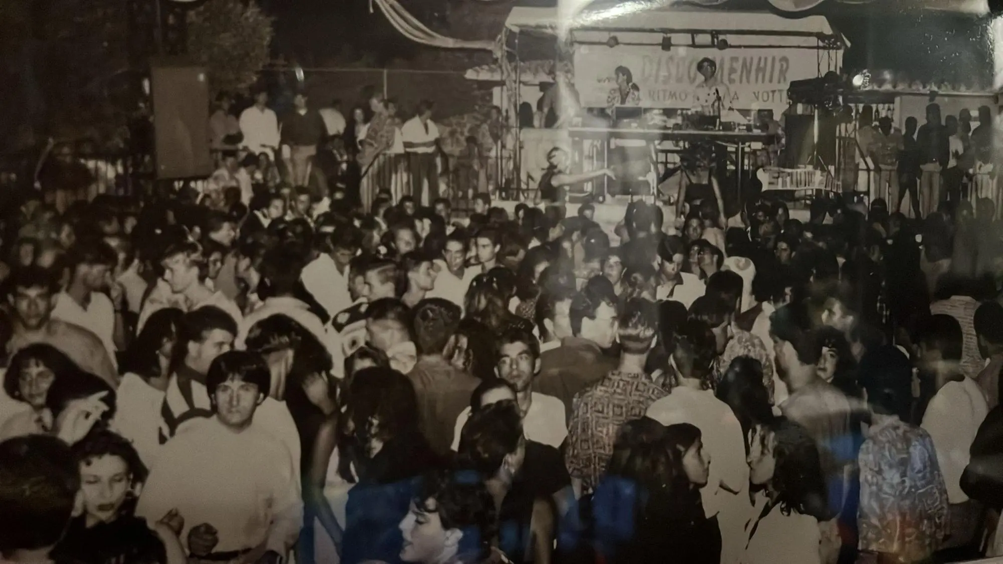 La discoteca Menhir nel 1993 (foto concessa)