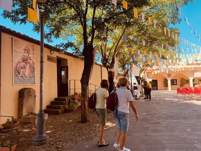 Il centro storico di Laconi (foto di Sara Pinna)