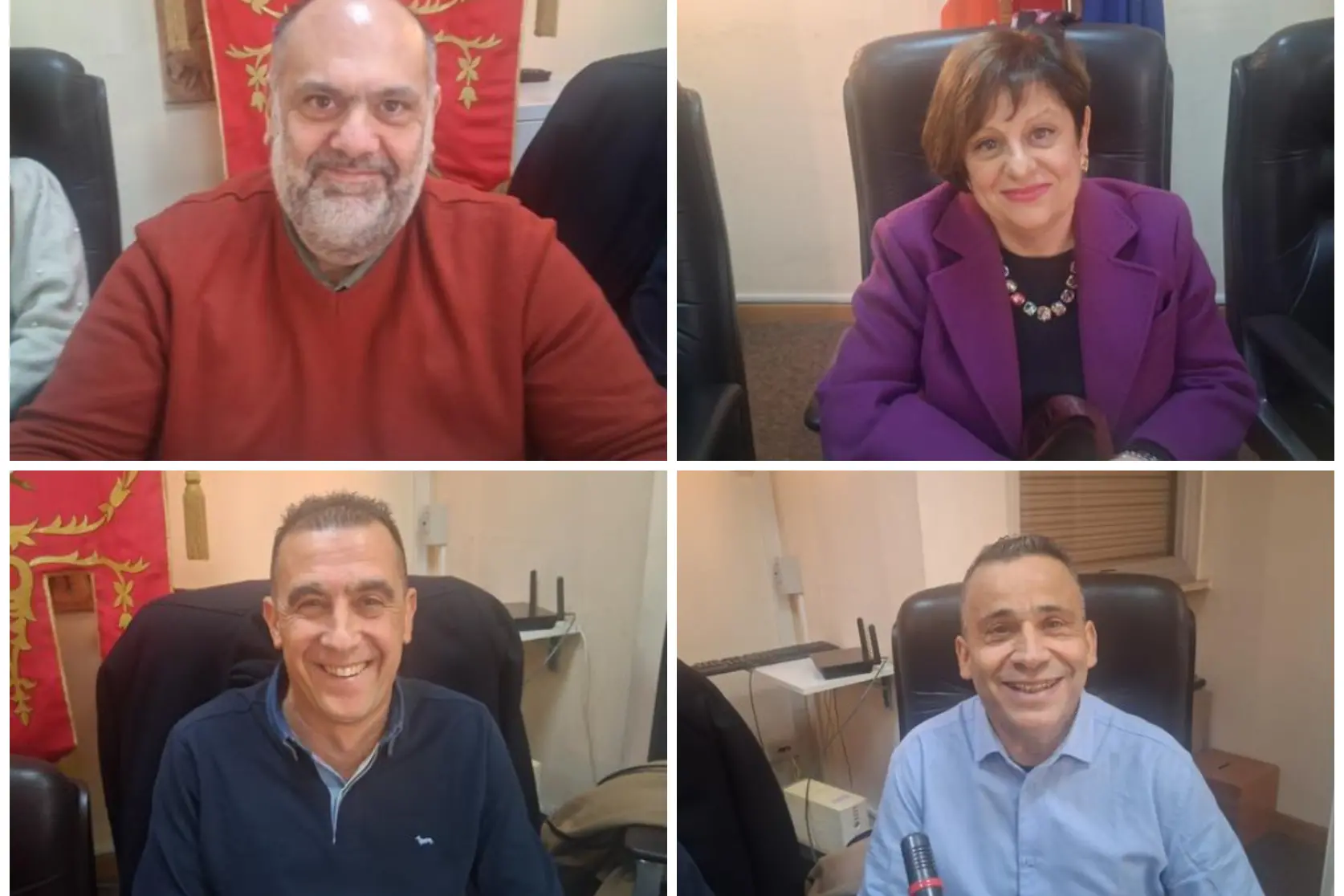 i quattro nuovi assessori