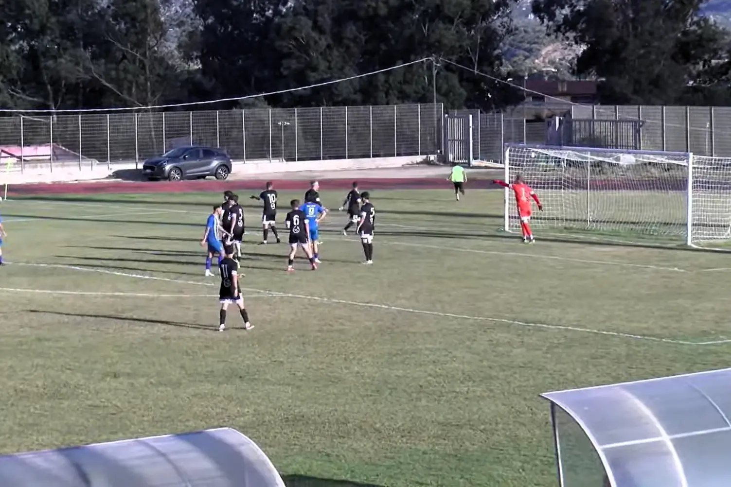 Angolo del Li Punti nella gara di andata con l'Arzachena (foto Ilenia Giagnoni)