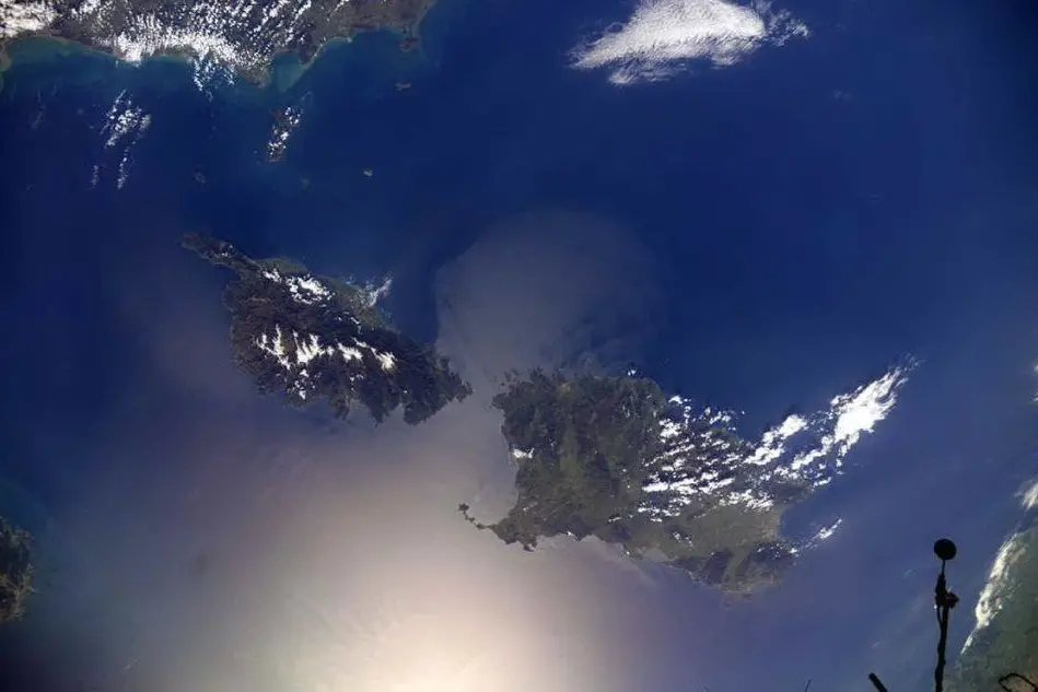 La Sardegna vista dallo Spazio: lo scatto dell'astronauta russo Artemyev