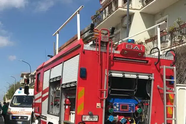 Sul posto vigili del fuoco e 118