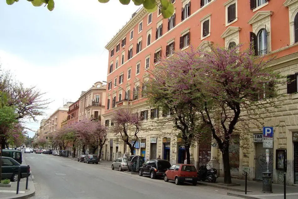 Il quartiere San Lorenzo a Roma, dove è avvenuta la rissa