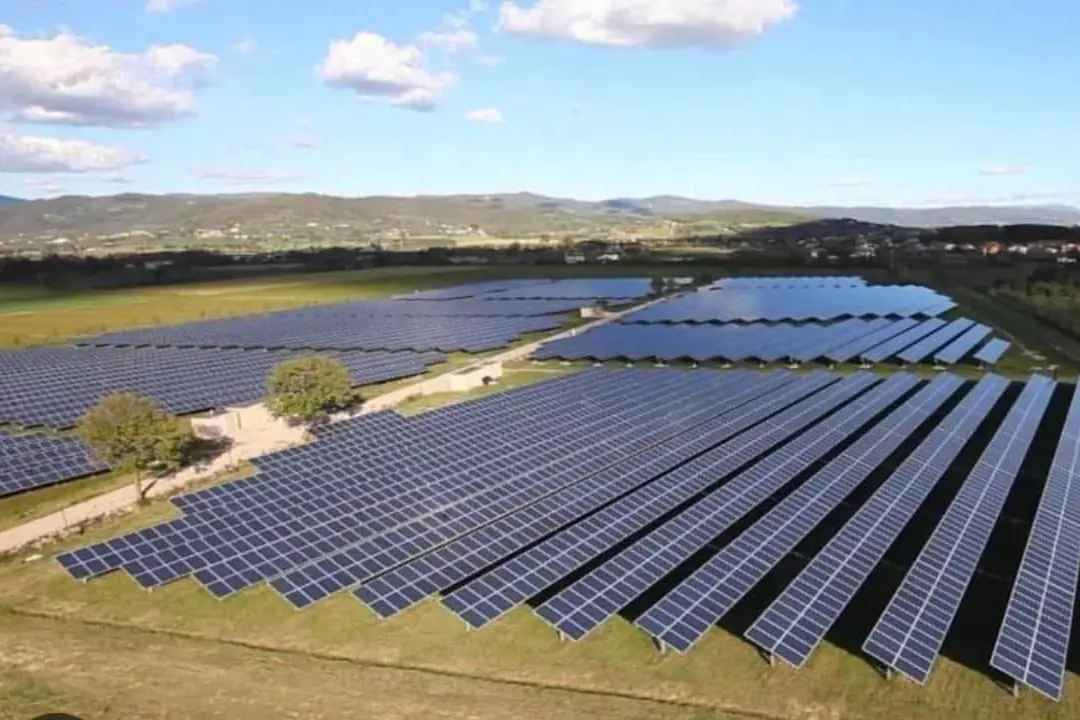 Il render dell'impianto