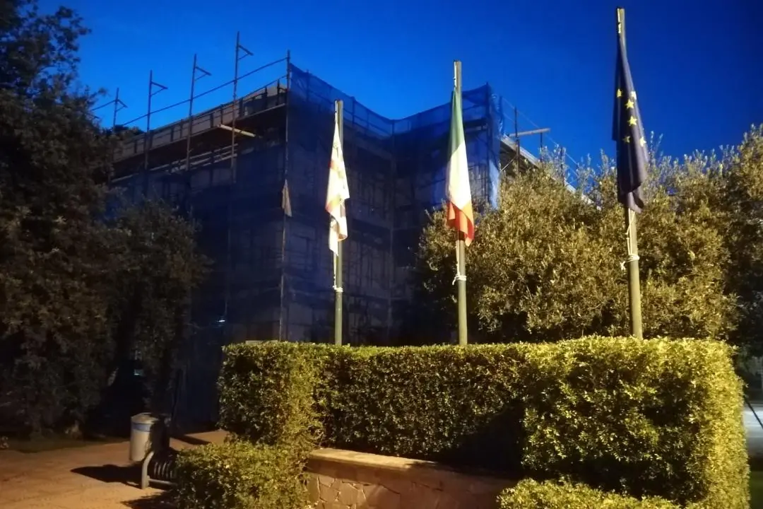 Il municipio di Allai