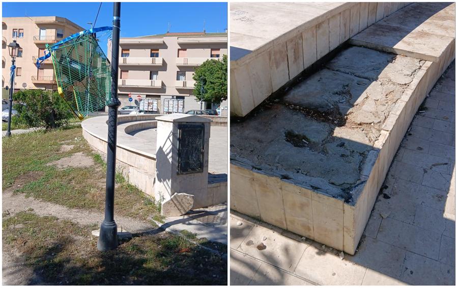 Quartu, vandali scatenati nel parchetto di via Monsignor Angioni
