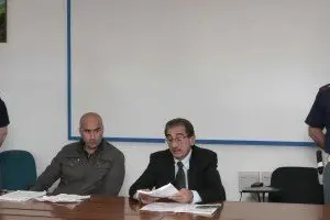 Conferenza stampa per gli arresti di Cagliari