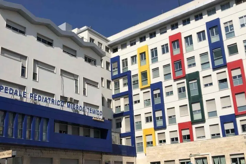 Il Microcitemico di Cagliari (Archivio L'Unione Sarda)
