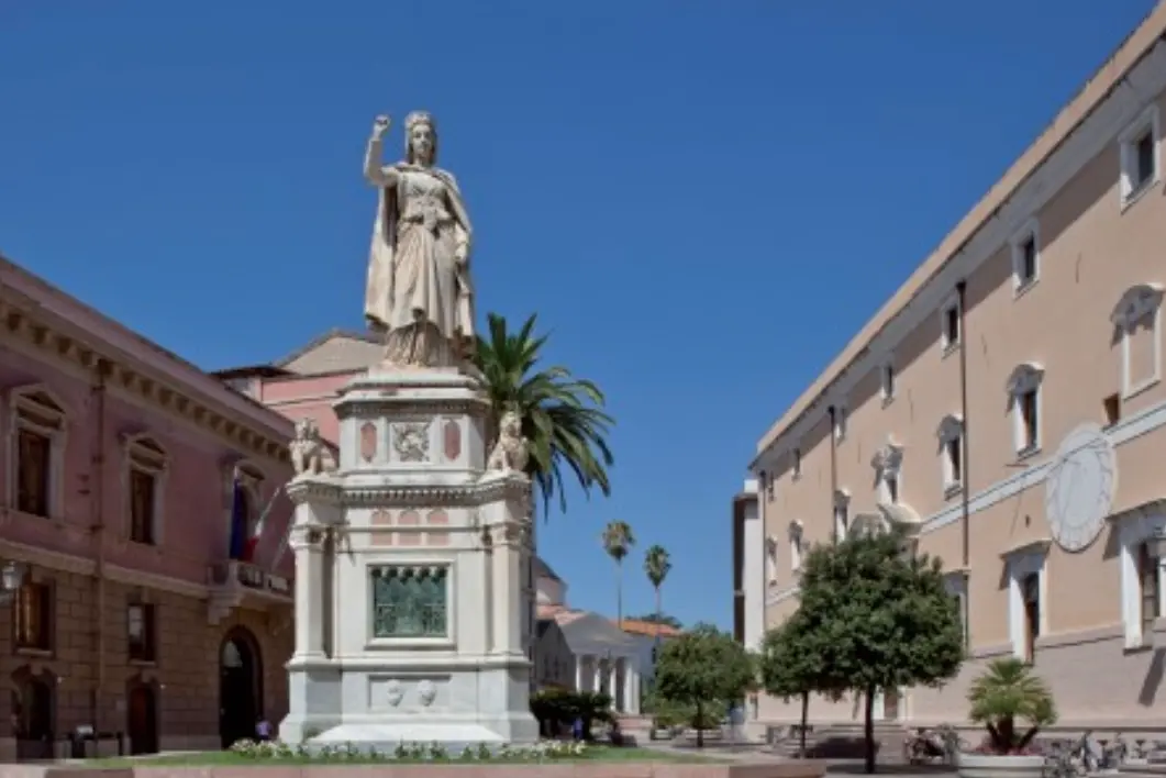 Piazza Eleonora a Oristano