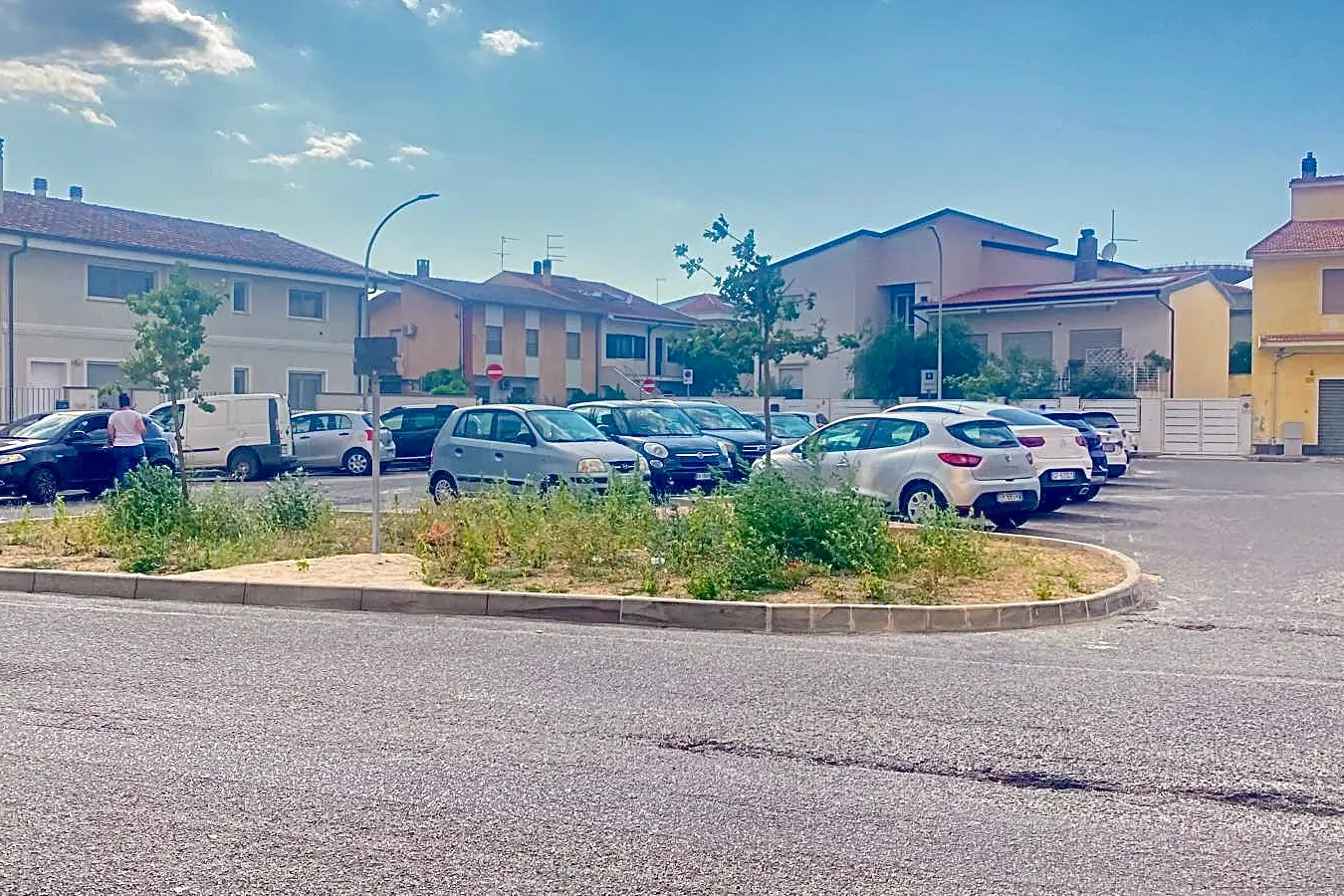 Piazza Palatucci a Oristano