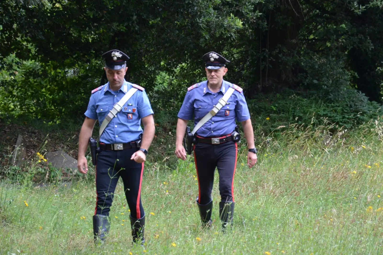 I carabinieri in campagna