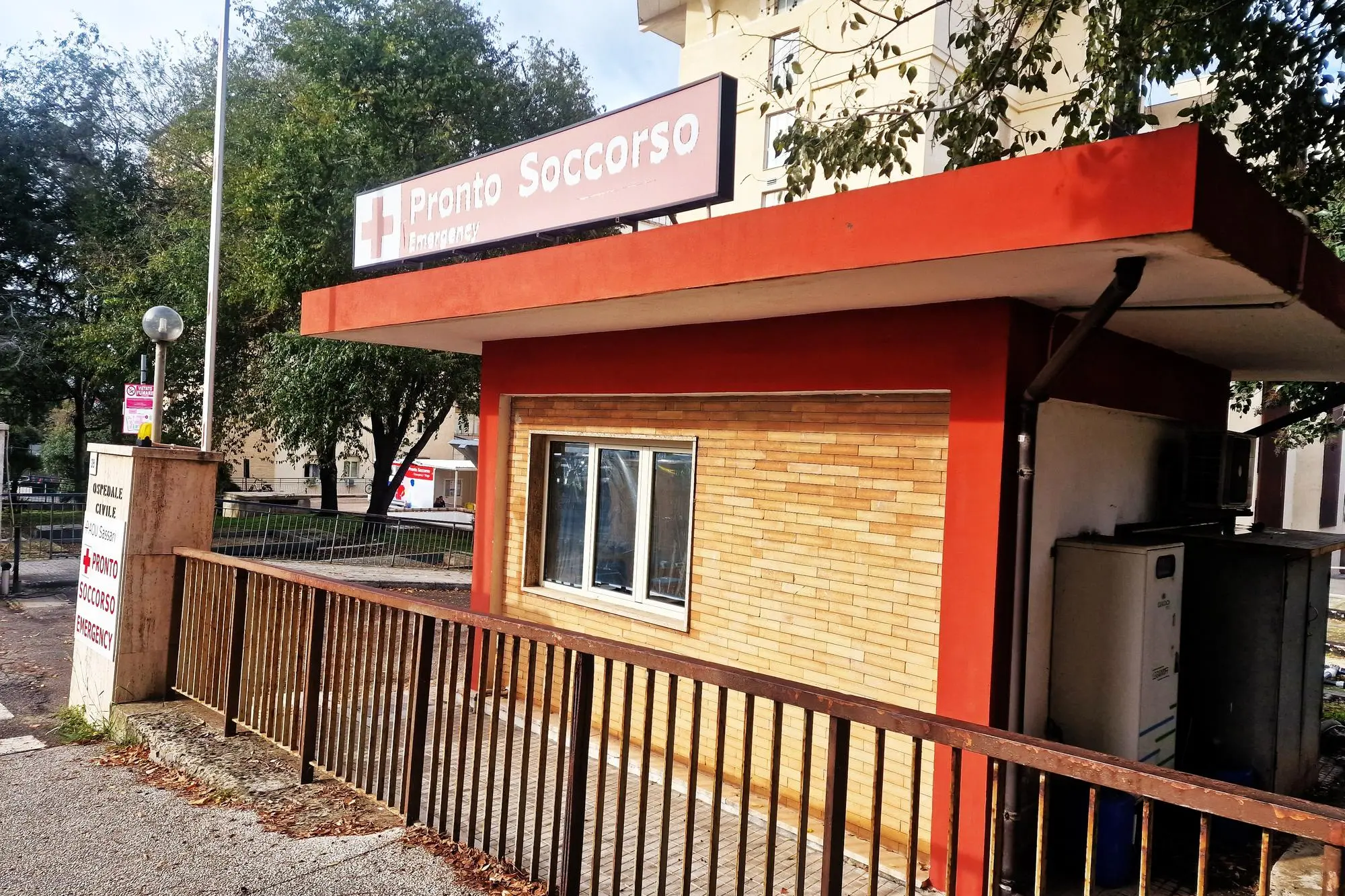 Sassari, pronto soccorso (foto Floris)