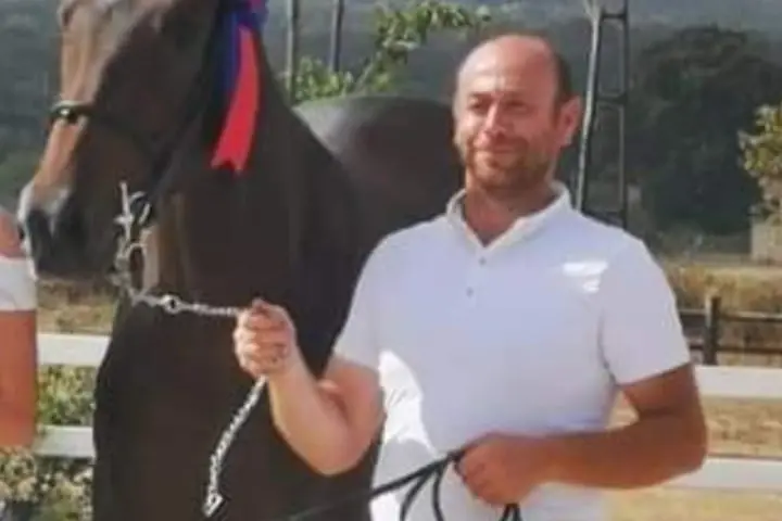 Il vigile del fuoco Giovanni Maria Spiggia (foto concessa)
