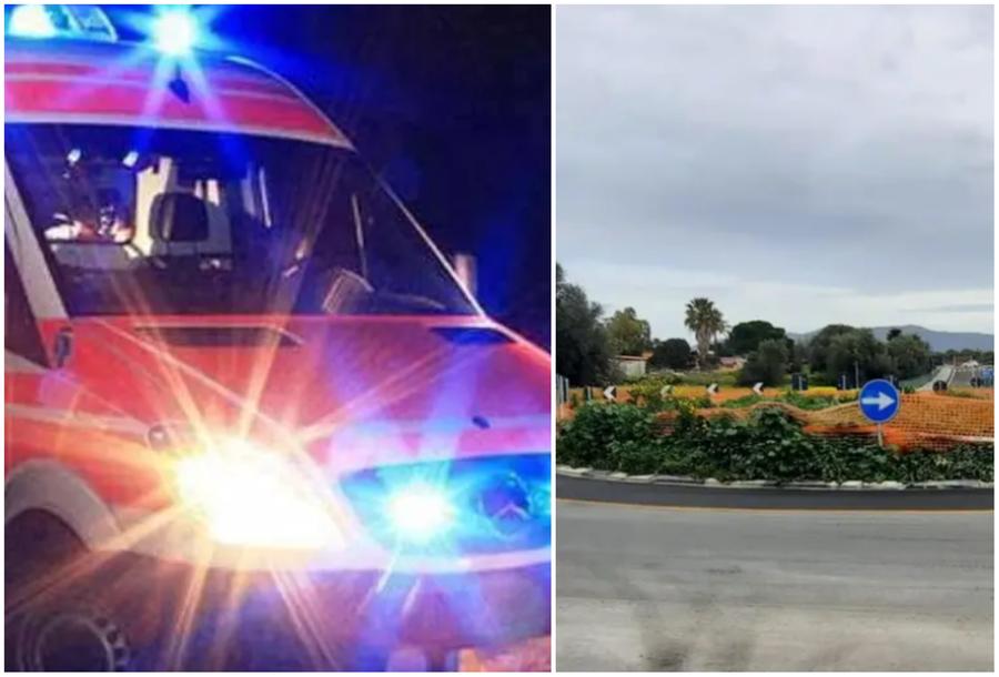 La moto prende fuoco dopo l’impatto contro il guardrail: tragedia sulla 387, morto un 49enne