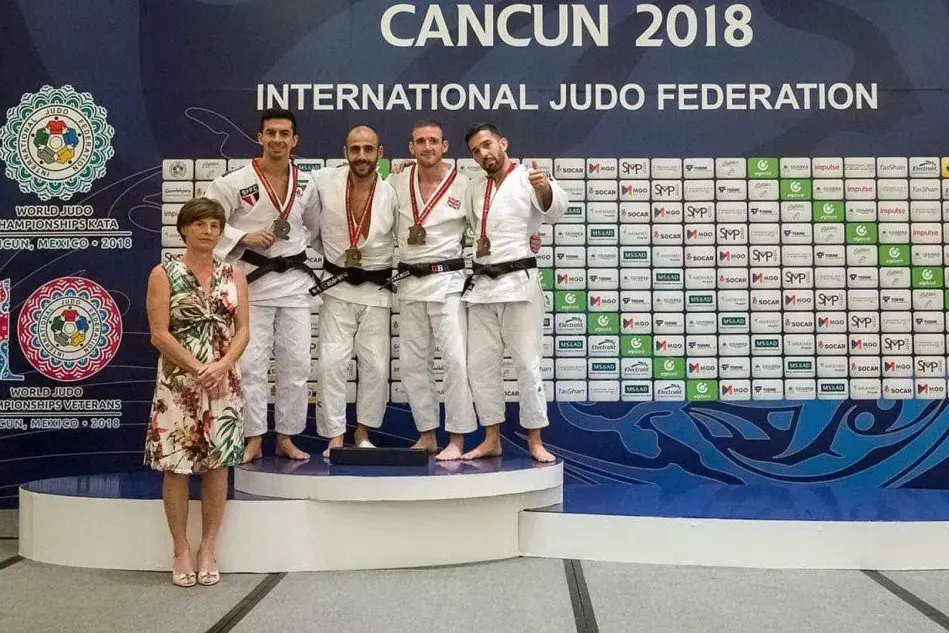 Francesco Degortes, campione del mondo Veteran