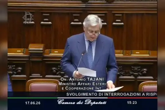 Flotilla, Tajani: su sanzioni a Ben Gvir è in gioco la dignità Europa