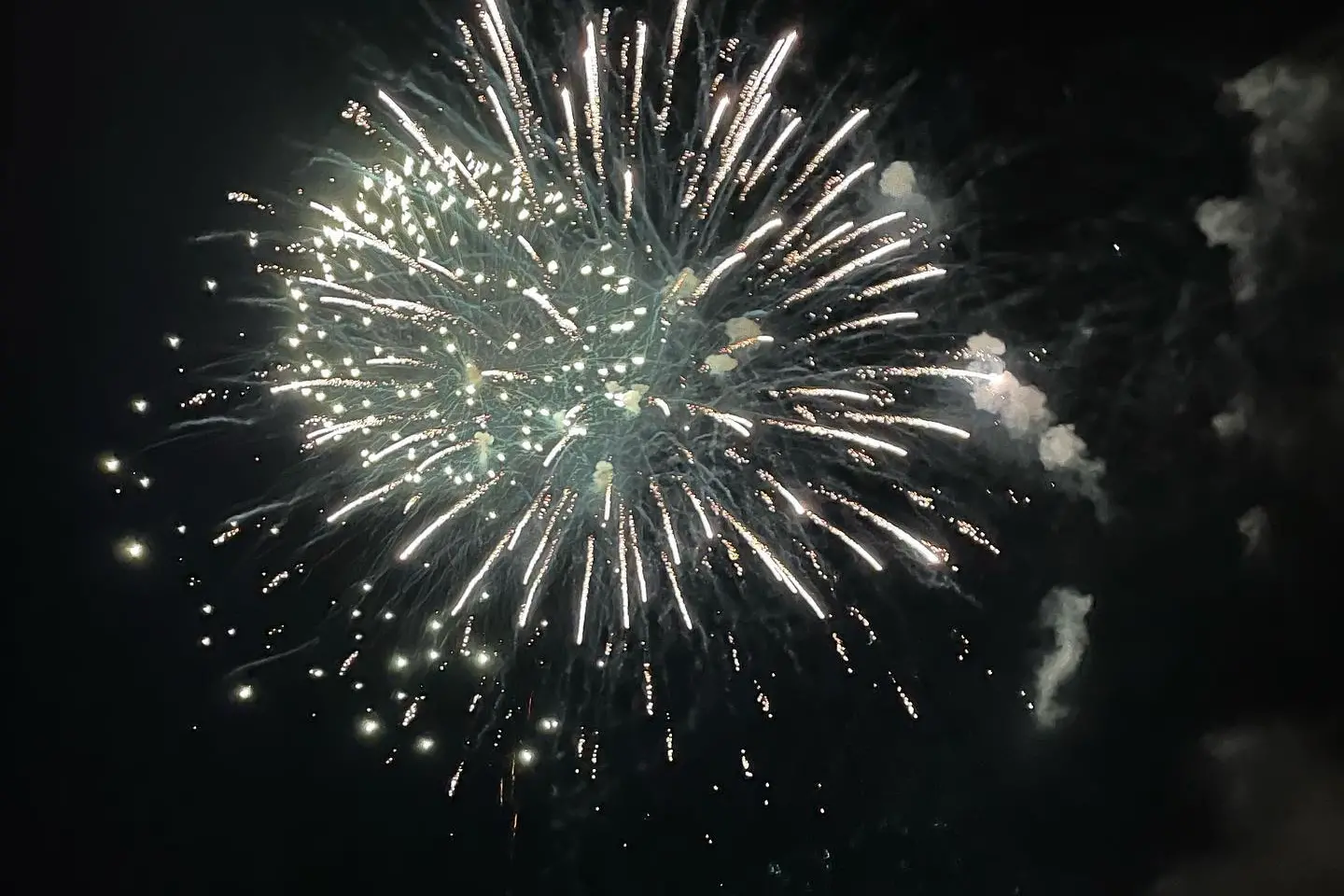 Fuochi d'artificio a Cuglieri (foto Pintus)