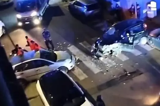 L'incidente di Assemini (L'Unione Sarda)