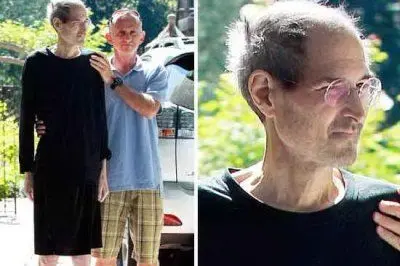 Steve Jobs nelle immagini pubblicate dal sito TMZ