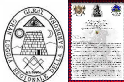 Simboli e documenti della Gran Loggia regolare d'Italia in Sardegna (L'Unione Sarda)