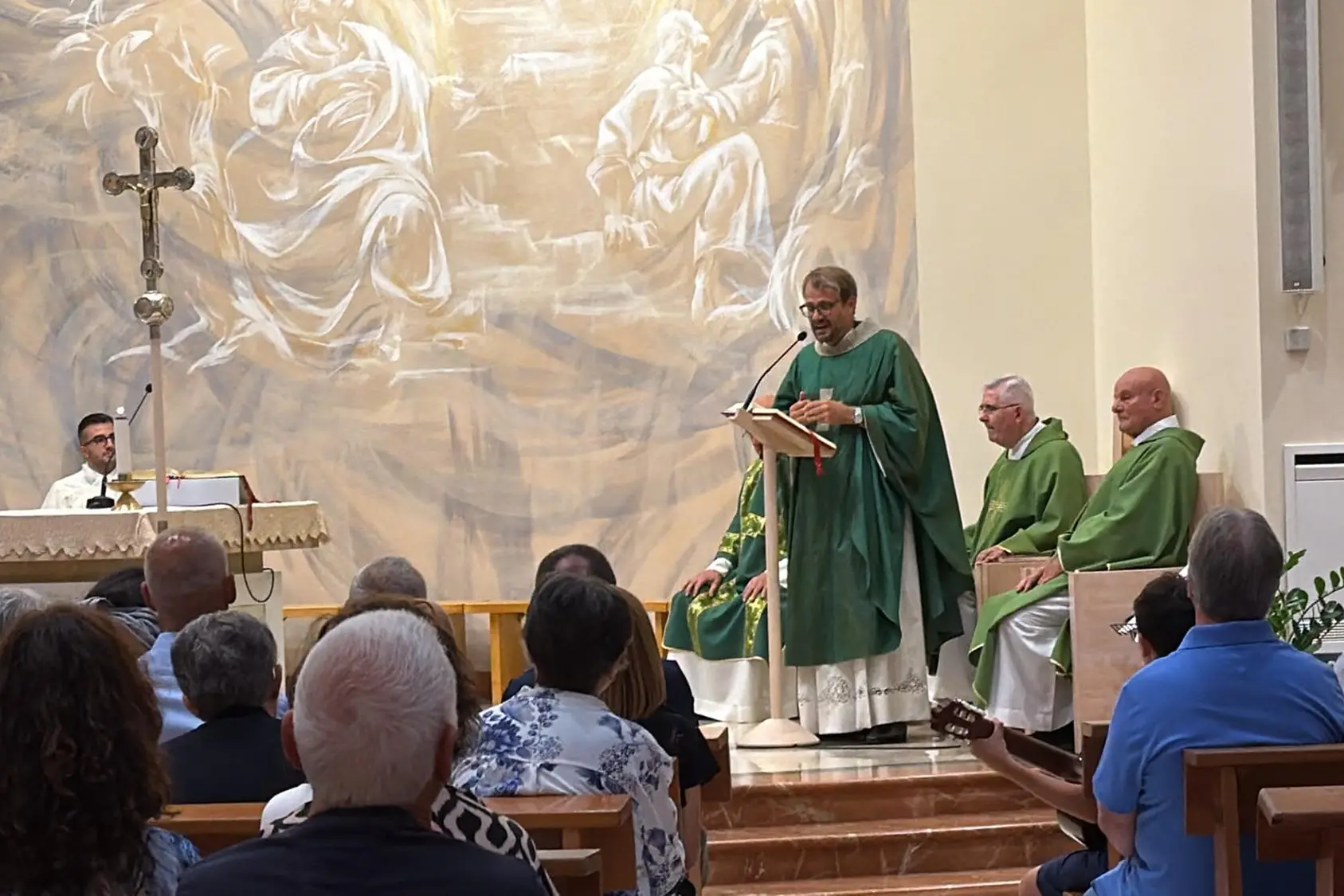 La messa di saluto di don Meconcelli