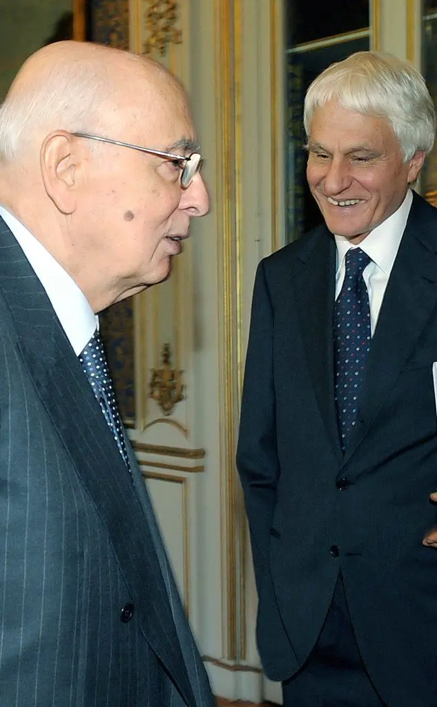Con Giorgio Napolitano