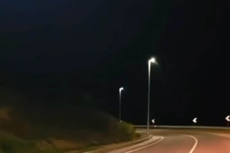 Pali sulla litoranea ex sp 81 (foto Pala)