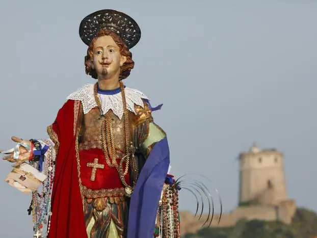 La statua di Sant'Efisio