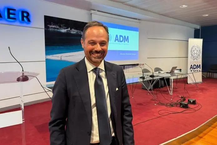 Gianluigi D'Urso, direttore territoriale Agenzia Dogane Sardegna (foto Ansa)