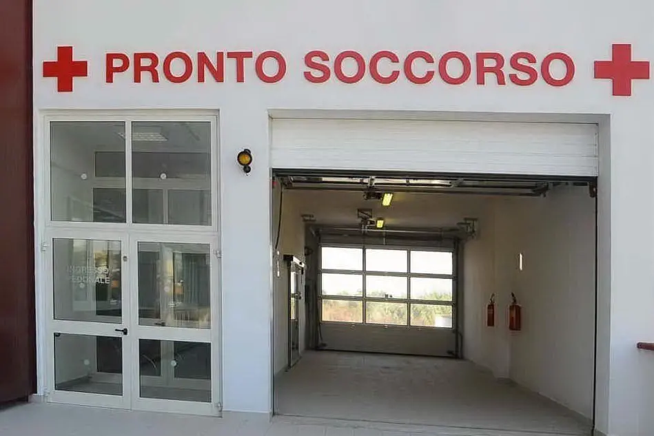 L'ingresso del pronto soccorso del San Martino