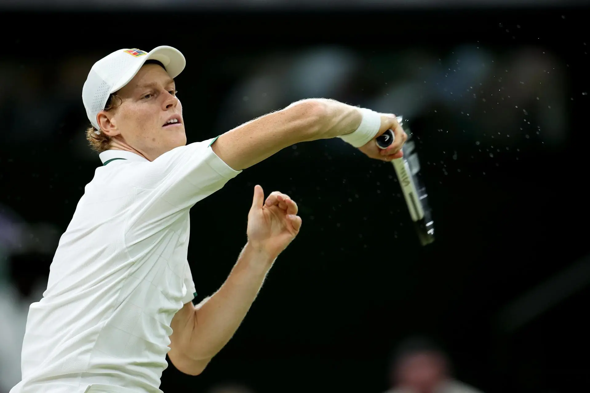 Jannik Sinner (foto Ansa/Epa)