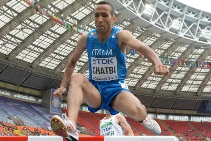 L'atleta azzurro Jamel Chatbi