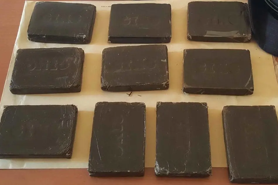 La droga sequestrata a Quartu