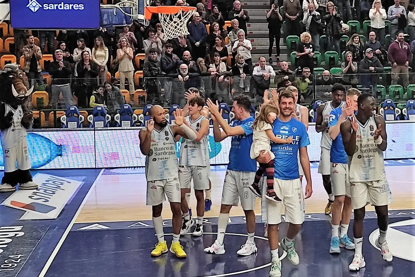 La Dinamo è ripartita col successo su Treviso (foto Marras)