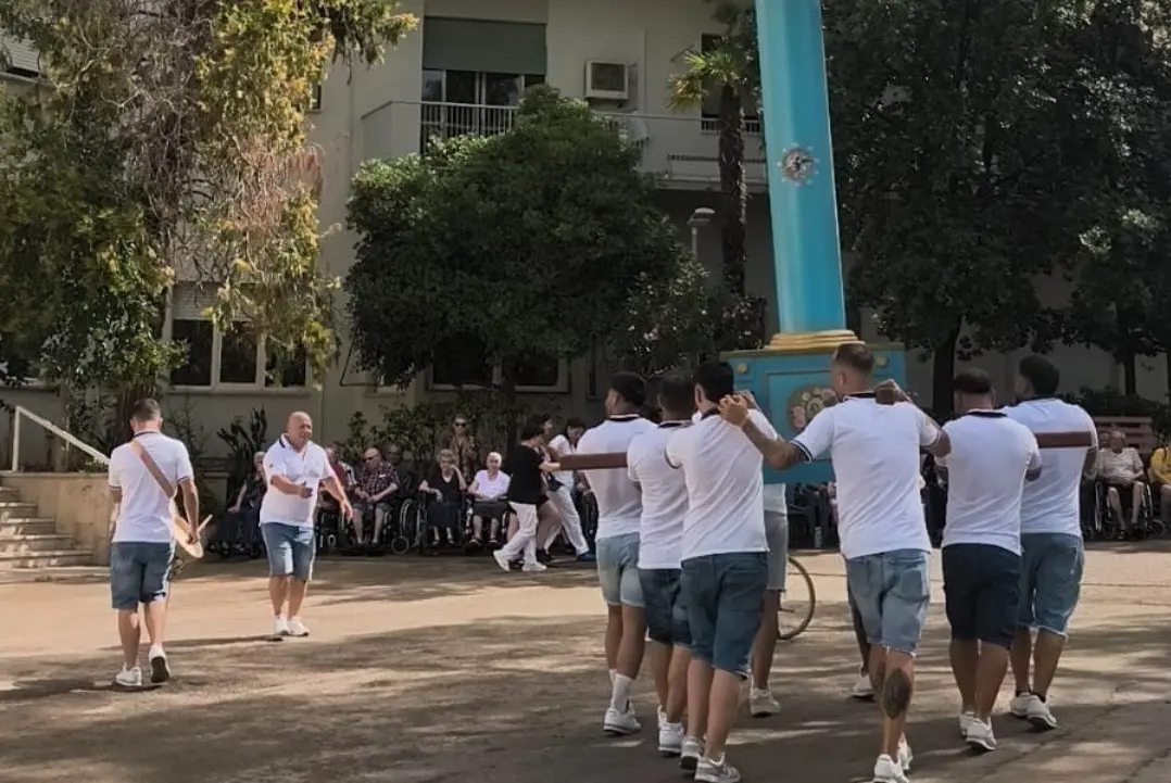 Gremio dei Massai a Casa Serena