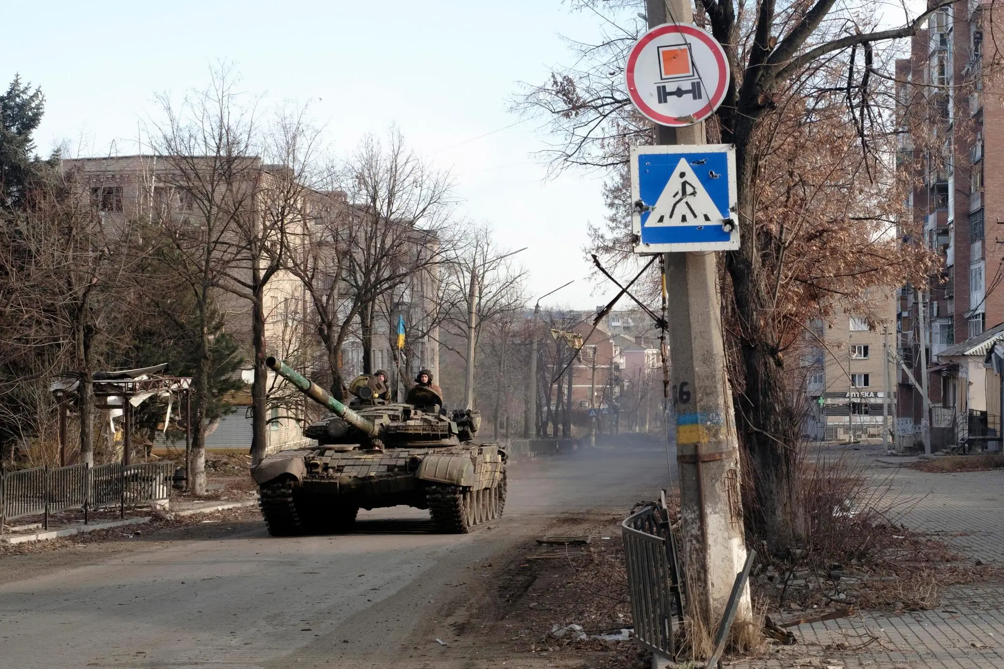 Forze ucraine nel Donetsk (Ansa)
