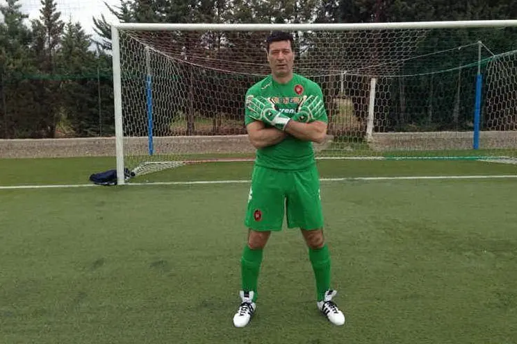 Tony Della Maria, nuovo portiere dell'Ussana