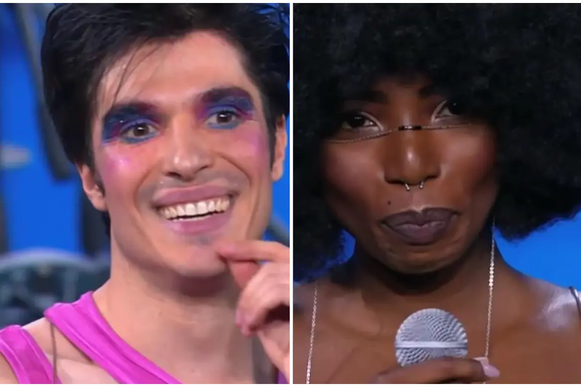 Vincenzo Tocco e Sakina Sanogoh (frame X Factor)