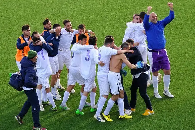 Un'esultanza del San Teodoro