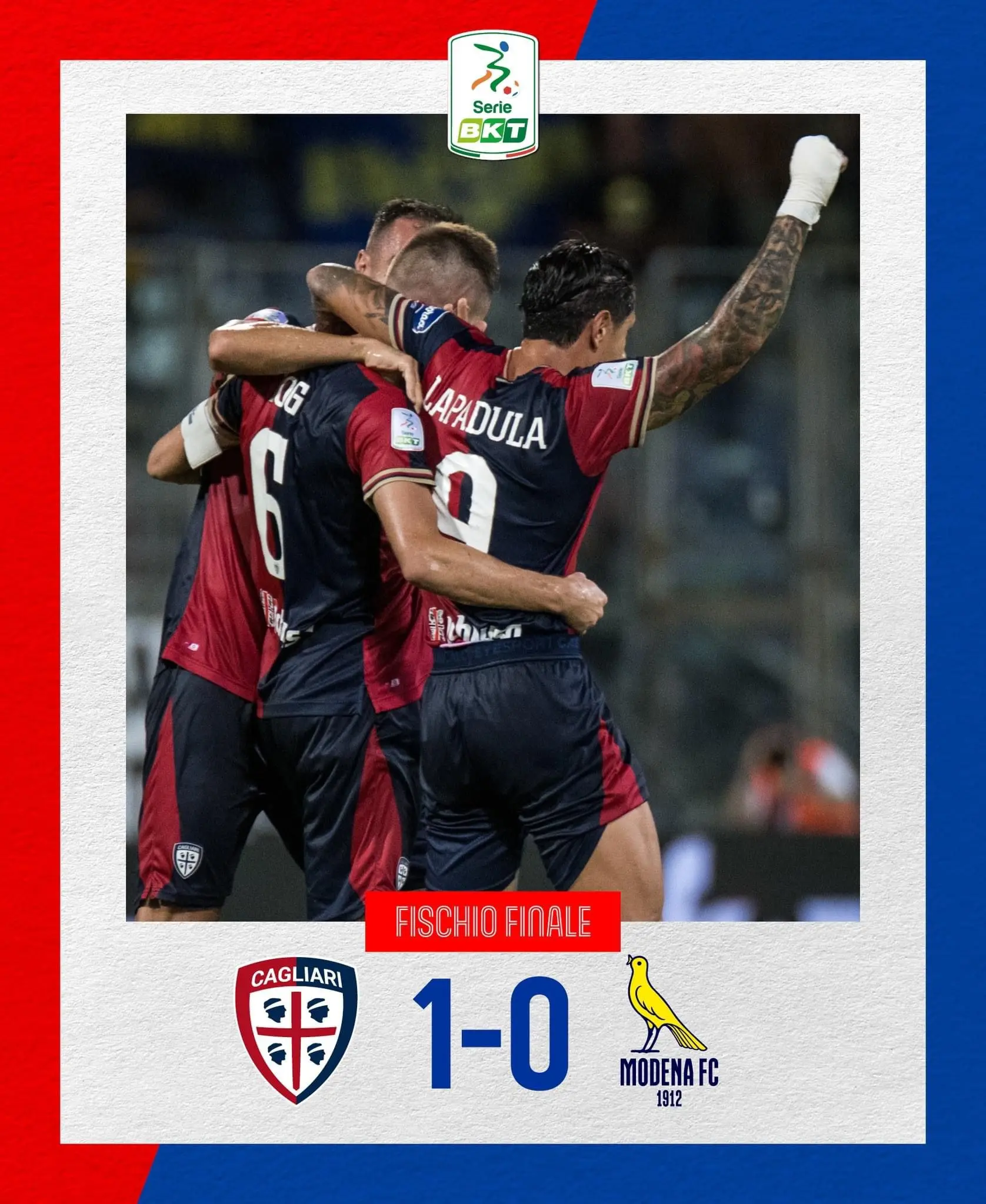 Cagliari - Modena - Modena FC