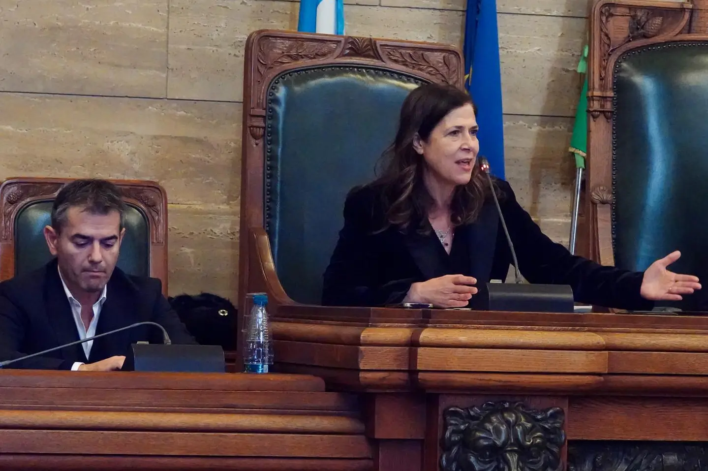 Massimo Zedda e Alessandra Todde