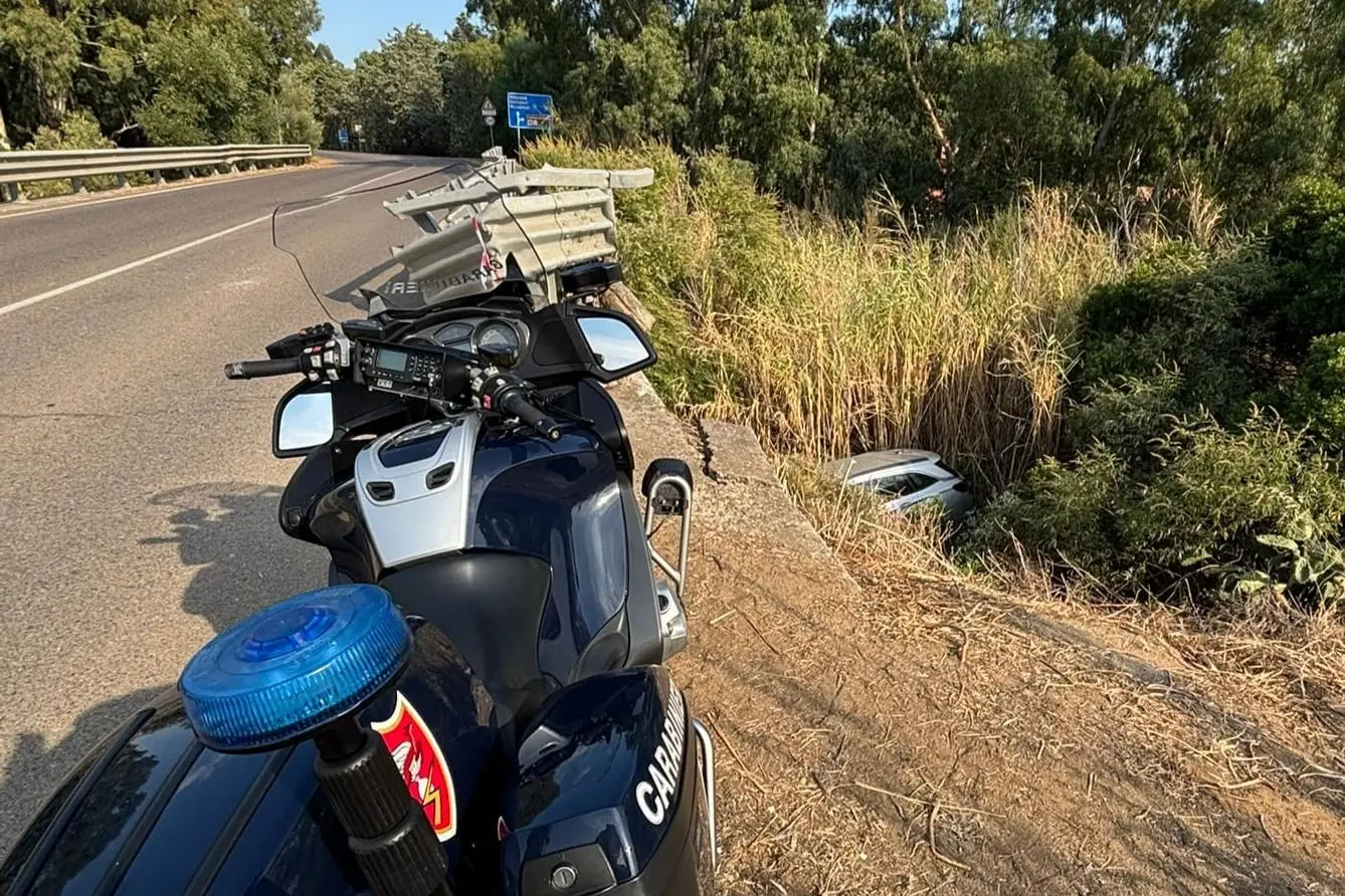 Il luogo dell'incidente (foto Serreli)