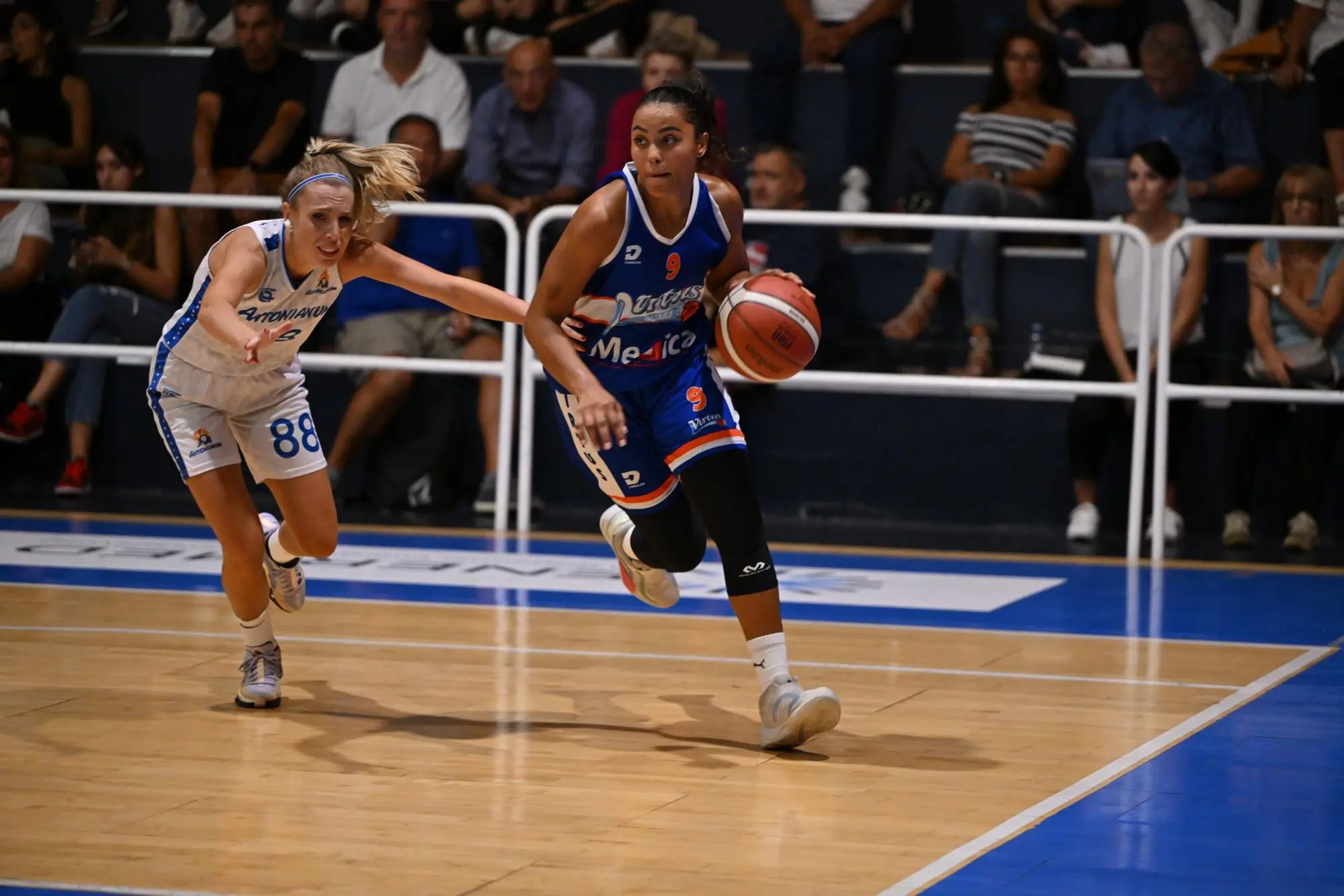 Carla Lucchini, punto di forza della Virtus Cagliari (foto di Andrea Chiaramida)