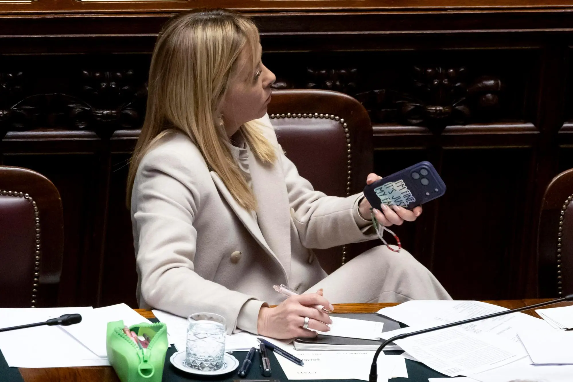 Giorgia Meloni (foto Ansa)